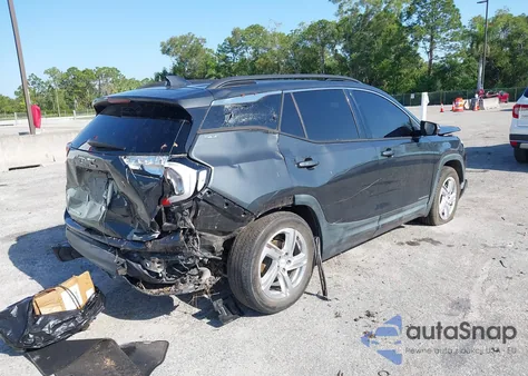 2018 GMC Terrain Sle из США, поврежденный, VIN 3GKALMEV4JL230656